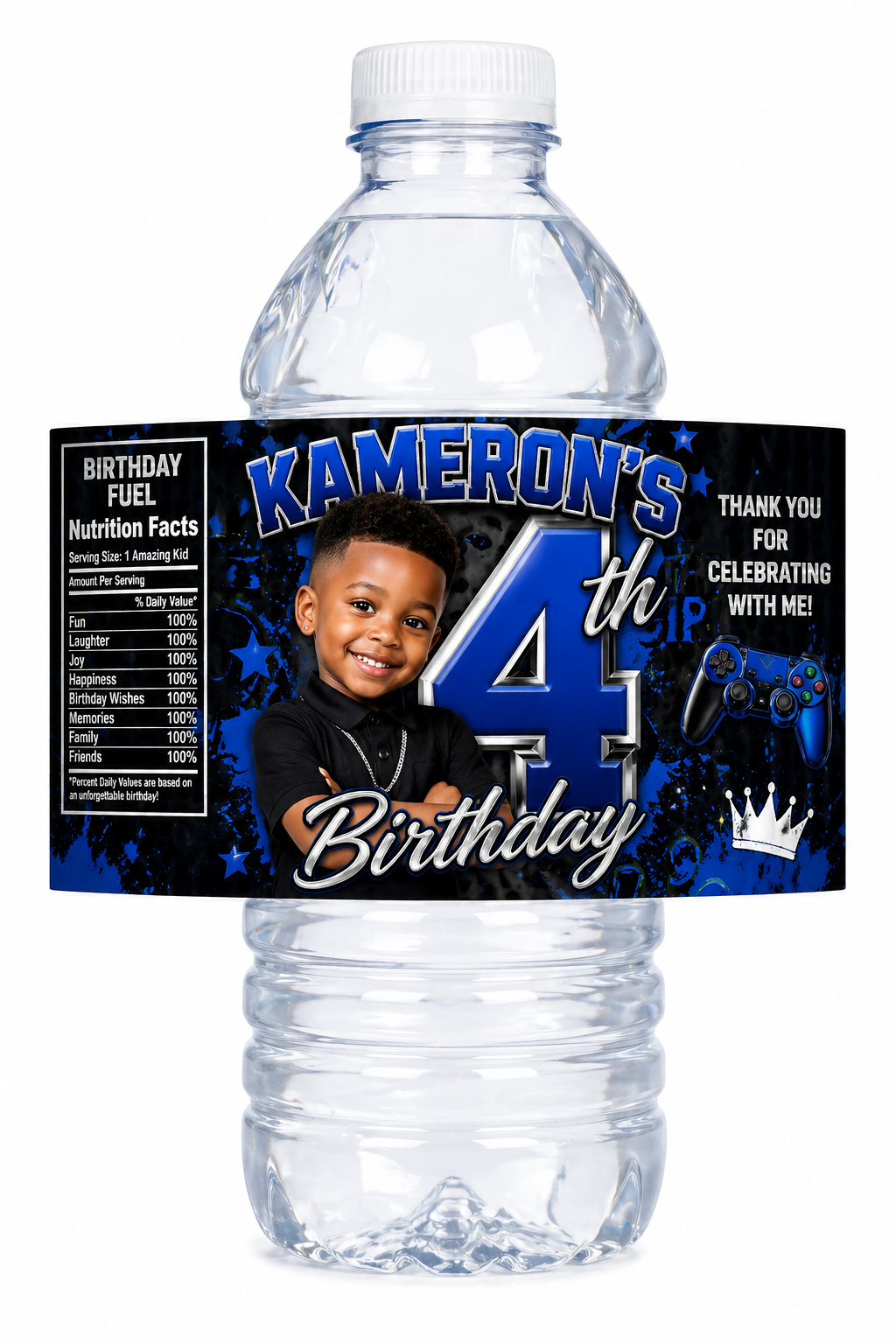 Custom 16.5oz Water Bottles (40 ct)
